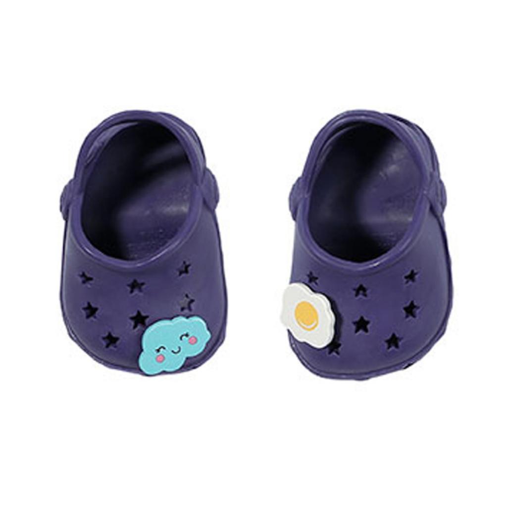 Аксесуар до ляльки Zapf Baby Born Святкові сандалі зі значками Сині (828311-2) - зображення 2