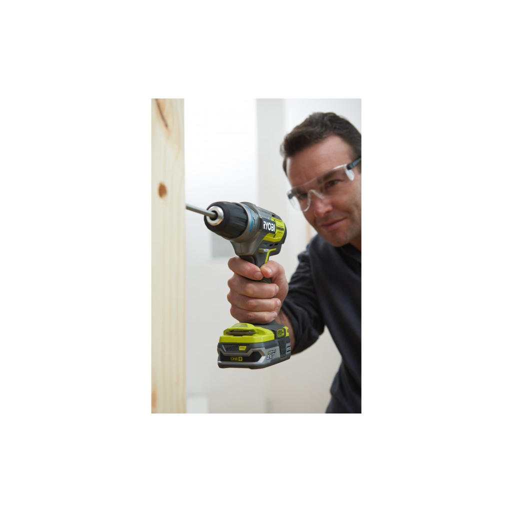 Шуруповерт Ryobi RYOBI ONE+ R18PDBL-252V, пилосос, ліхтар. 5Ah+2A (5133005443) - зображення 6