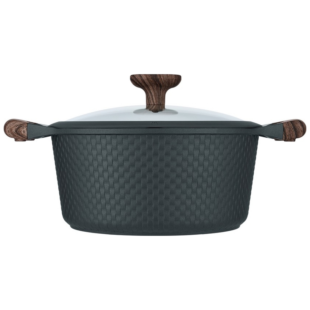 Каструля Resto Ran чорна 24 см 4,2 л (93903) - зображення 3