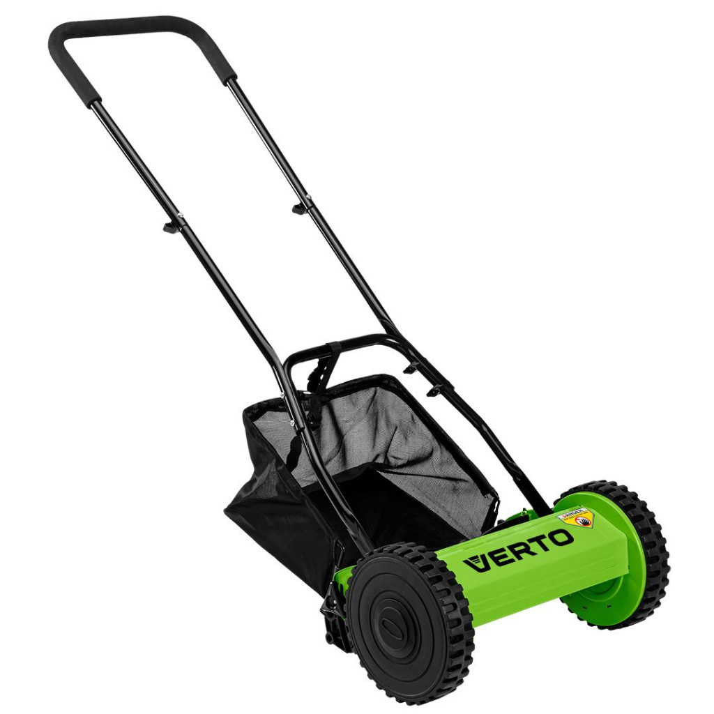 Газонокосарка Verto механічна, 30см. 16л, 12-45мм, 7кг (15G350) - picture 1