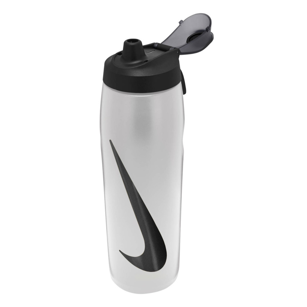 Пляшка для води Nike Refuel Bottle Locking Lid 32 OZ білий, чорний 946 мл N.100.7670.125.32 (887791745095) - зображення 1