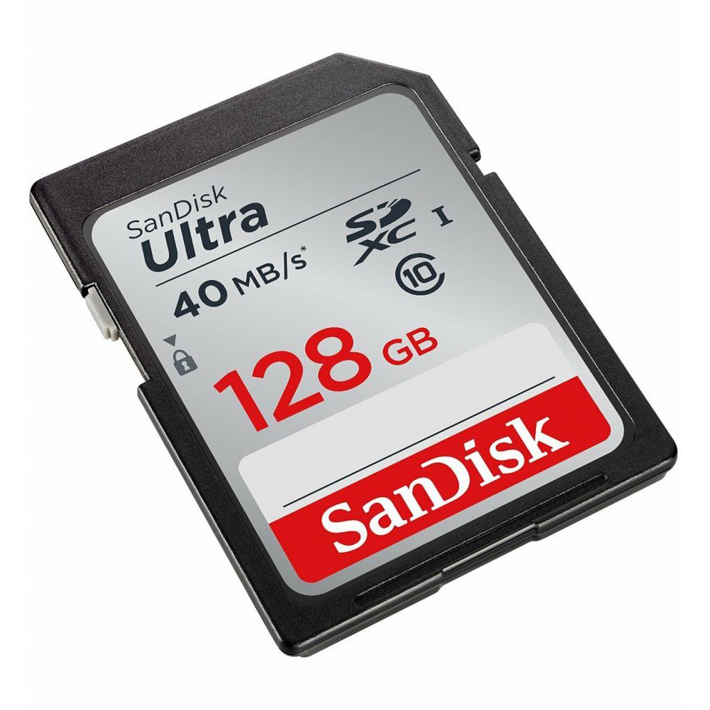 Карта пам'яті SanDisk 128GB SDXC class 10 UHS-I Ultra (SDSDUN4-128G-GN6IN) - зображення 2