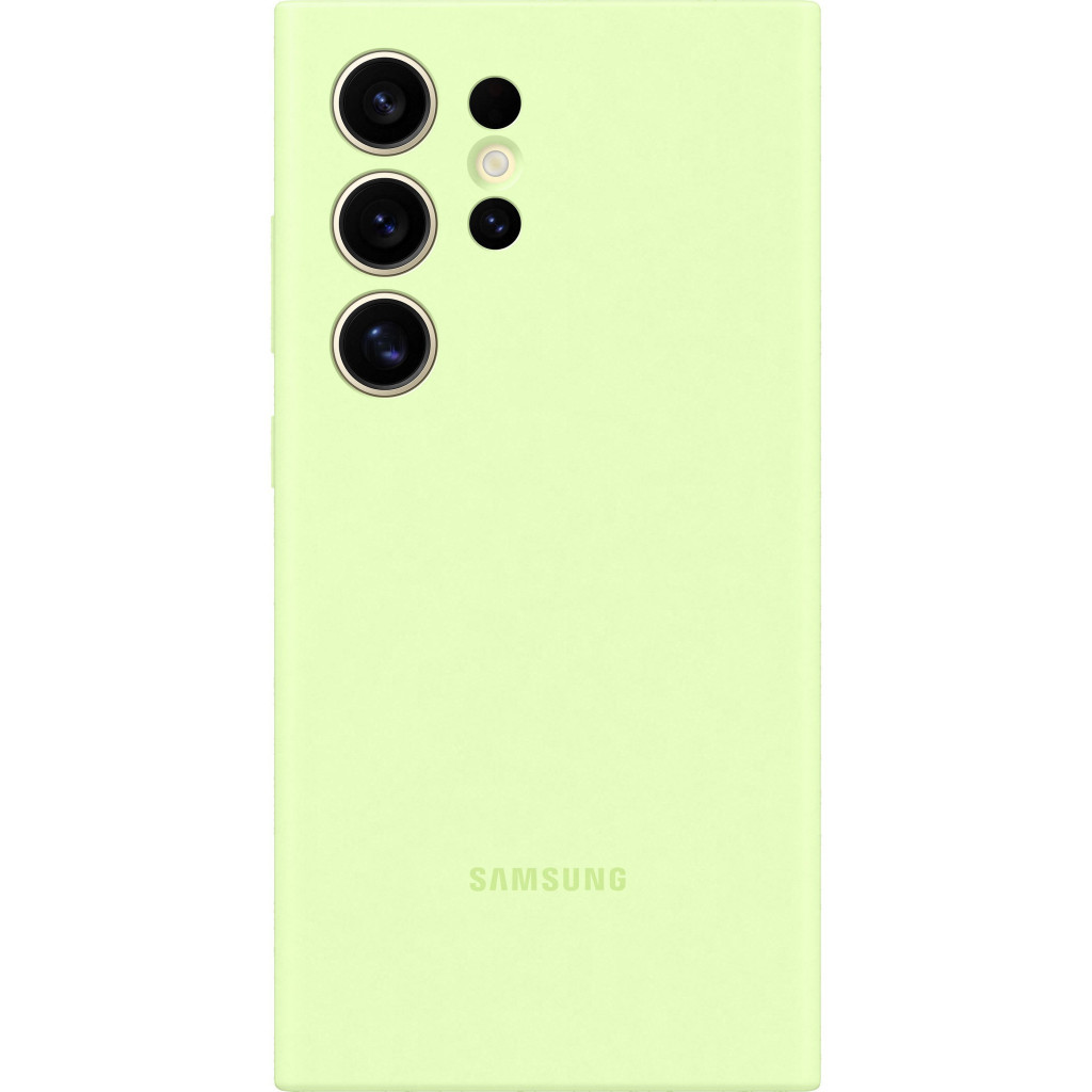 Чохол до мобільного телефона Samsung Galaxy S24 Ultra (S928) Silicone Case Lime (EF-PS928TGEGWW) - зображення 1