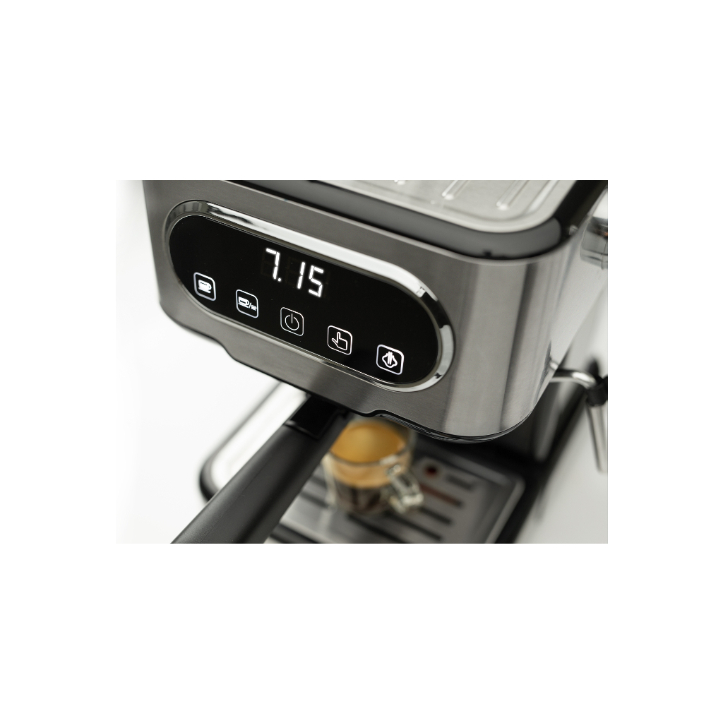 Ріжкова кавоварка еспресо Hisense HESCM15DBK - зображення 8