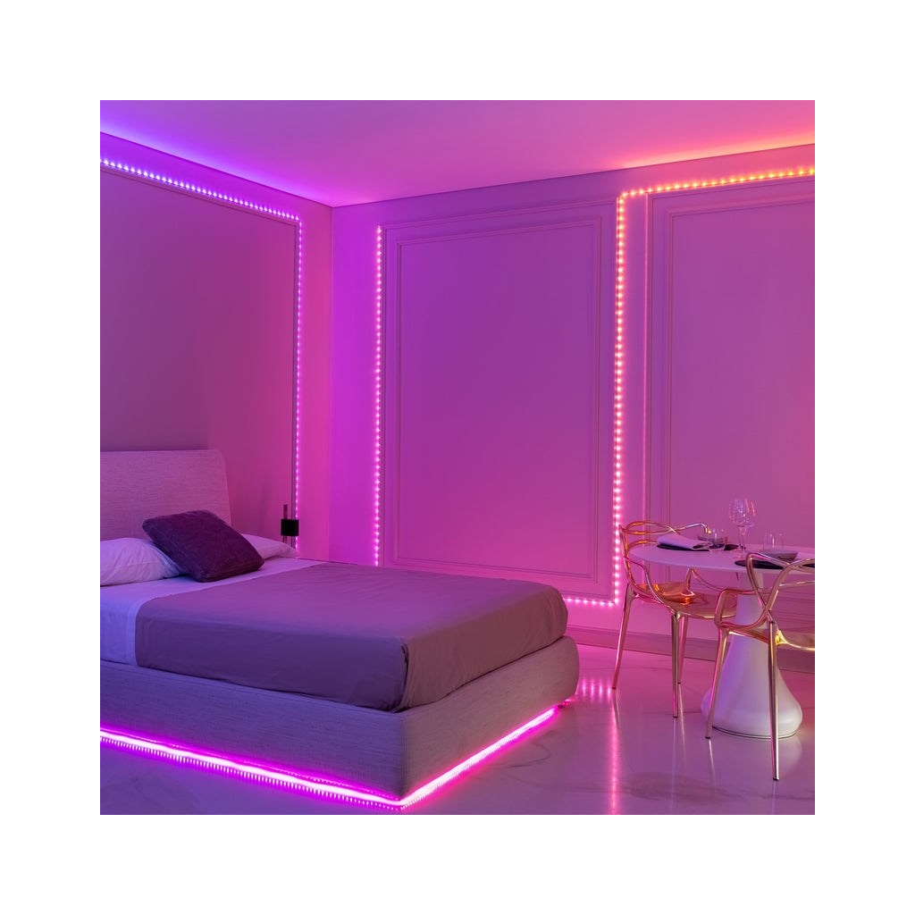 Гірлянда Twinkly Smart LED, Dots 400 RGB LED Lights String Black Wire Plug IP44 20м (TWD400STP-BEU) - зображення 9