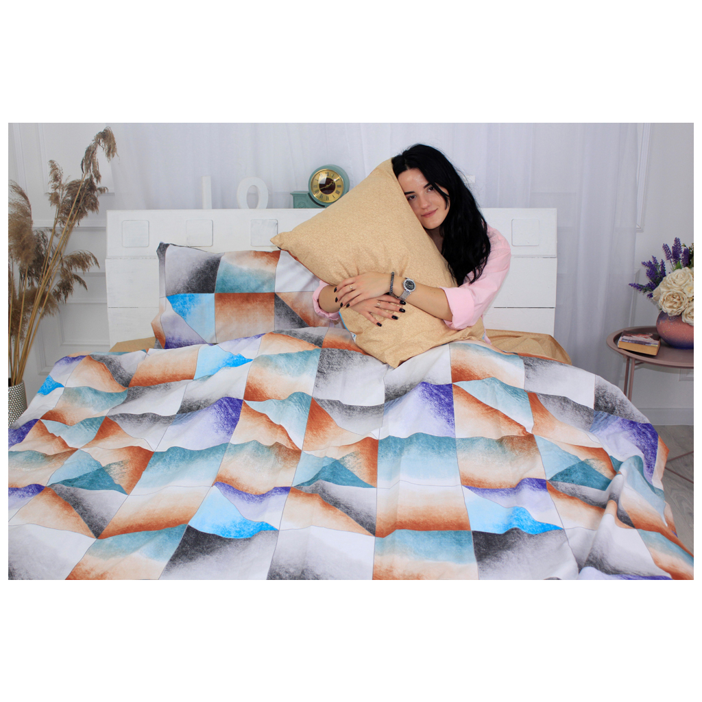 Постільна білизна MirSon Бязь Premium 17-0415 Picasso King Size (2200002948968) - зображення 5