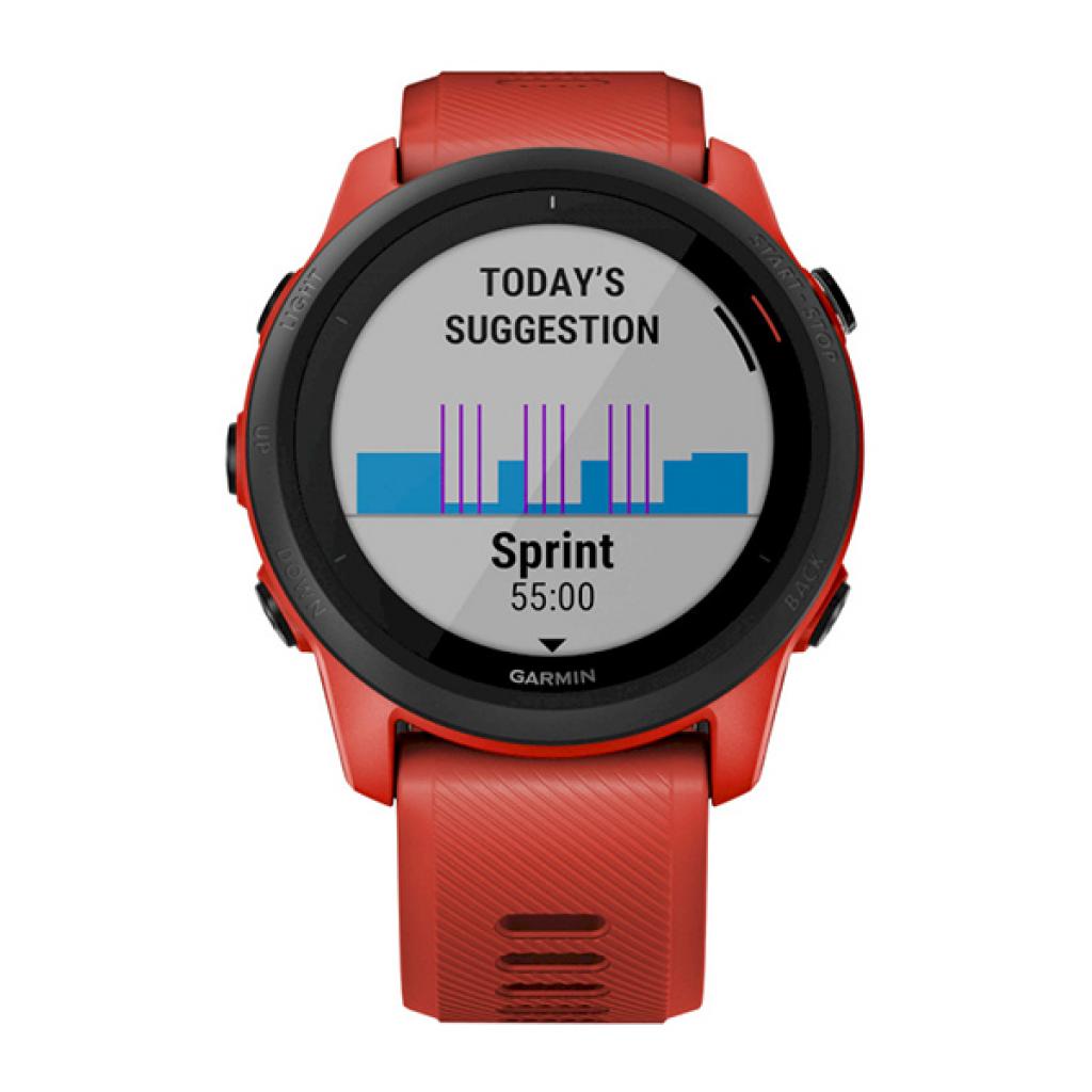 Смарт-годинник Garmin Forerunner 745, Magma Red (010-02445-12) - зображення 2