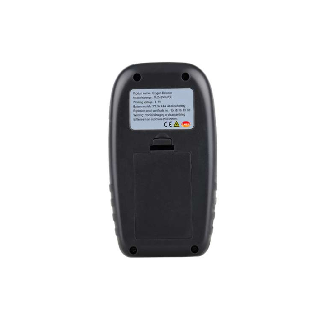 Газоаналізатор Wintact концентрації кисню O2 + термометр 0-25% VOL, 0-50 ° C (WT8821) - зображення 4