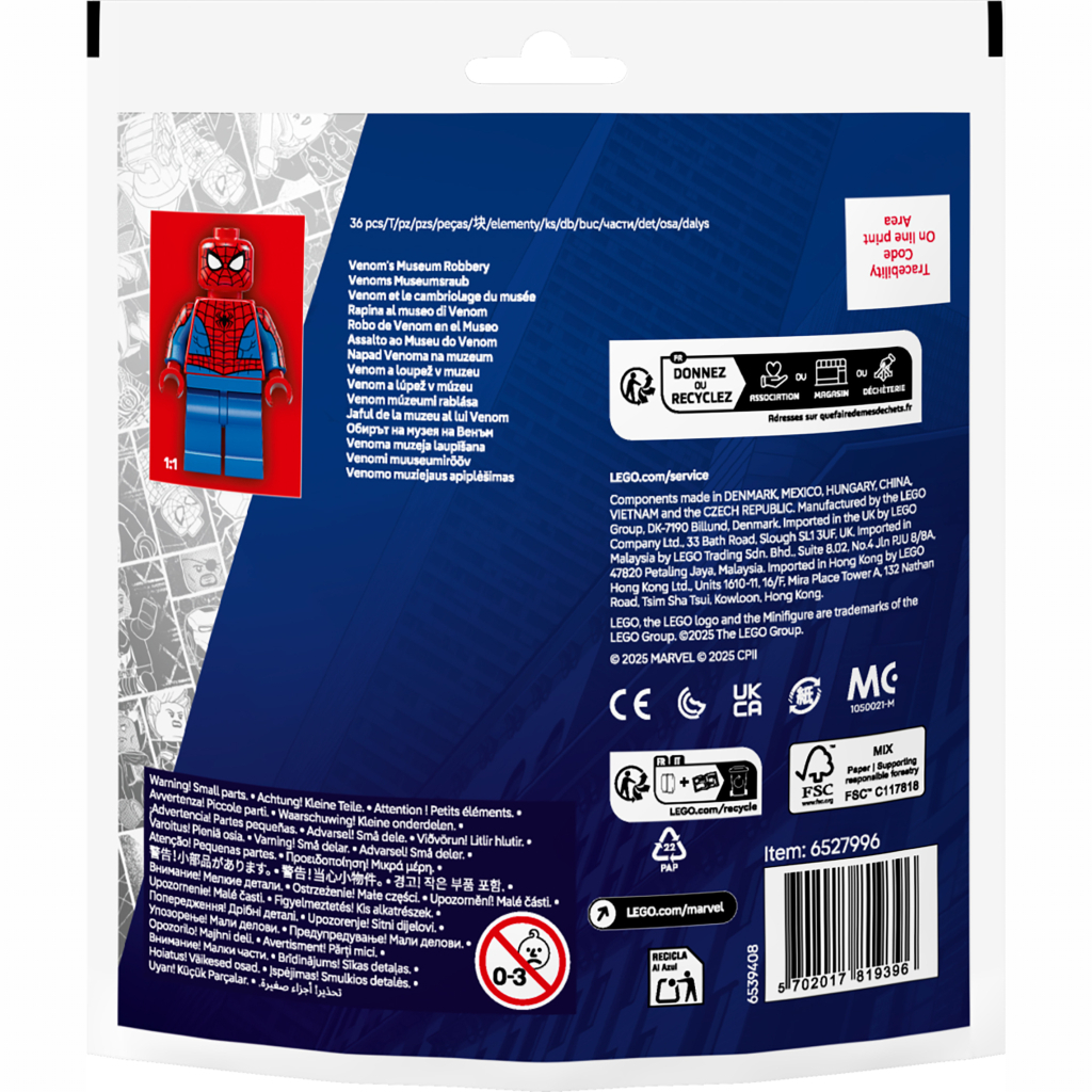 Конструктор LEGO Super Heroes Пограбування музею Веномом (30707) - зображення 8