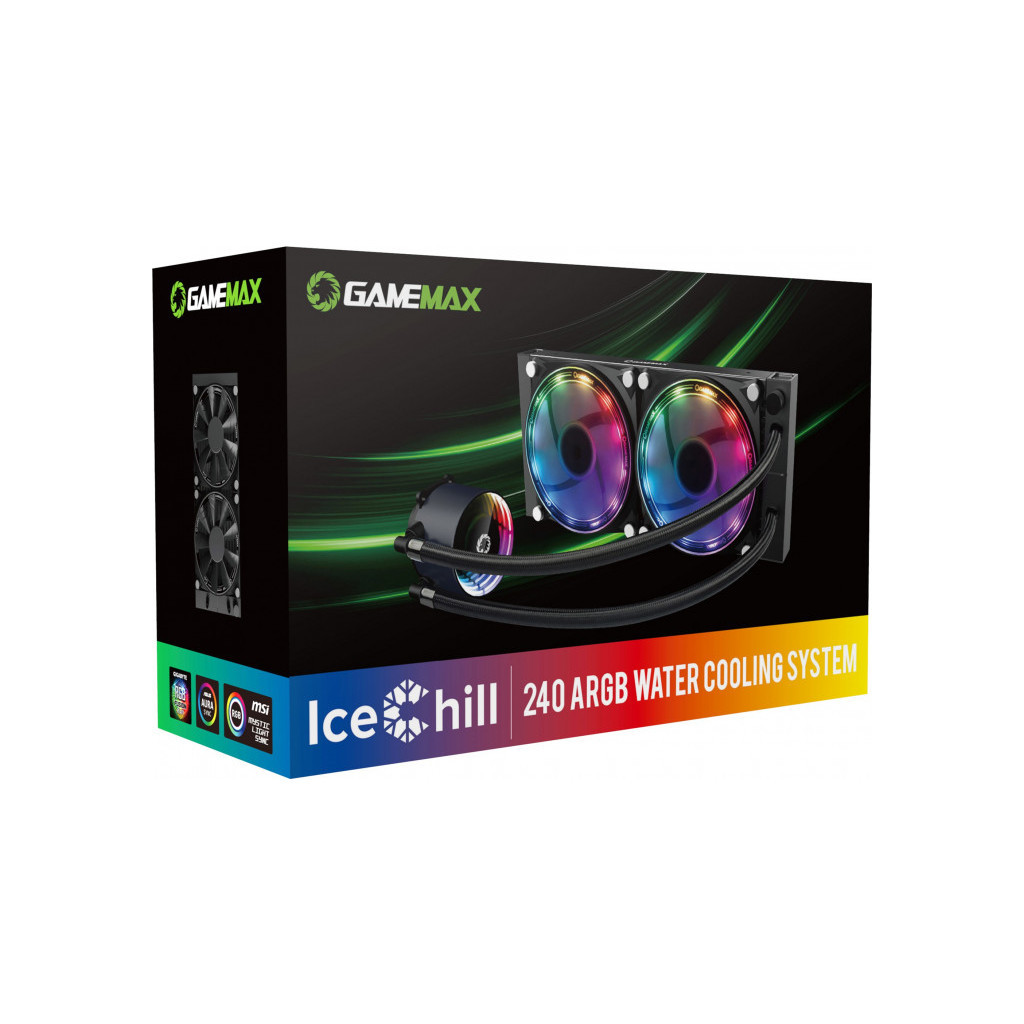 Система рідинного охолодження Gamemax IceHill240-Rainbow - зображення 7