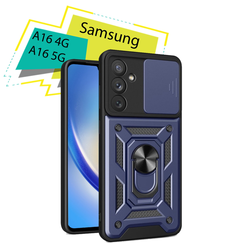 Чохол до мобільного телефона BeCover Military Samsung Galaxy A16 4G SM-A165/A16 5G SM-A166 Blue (713069) - зображення 1