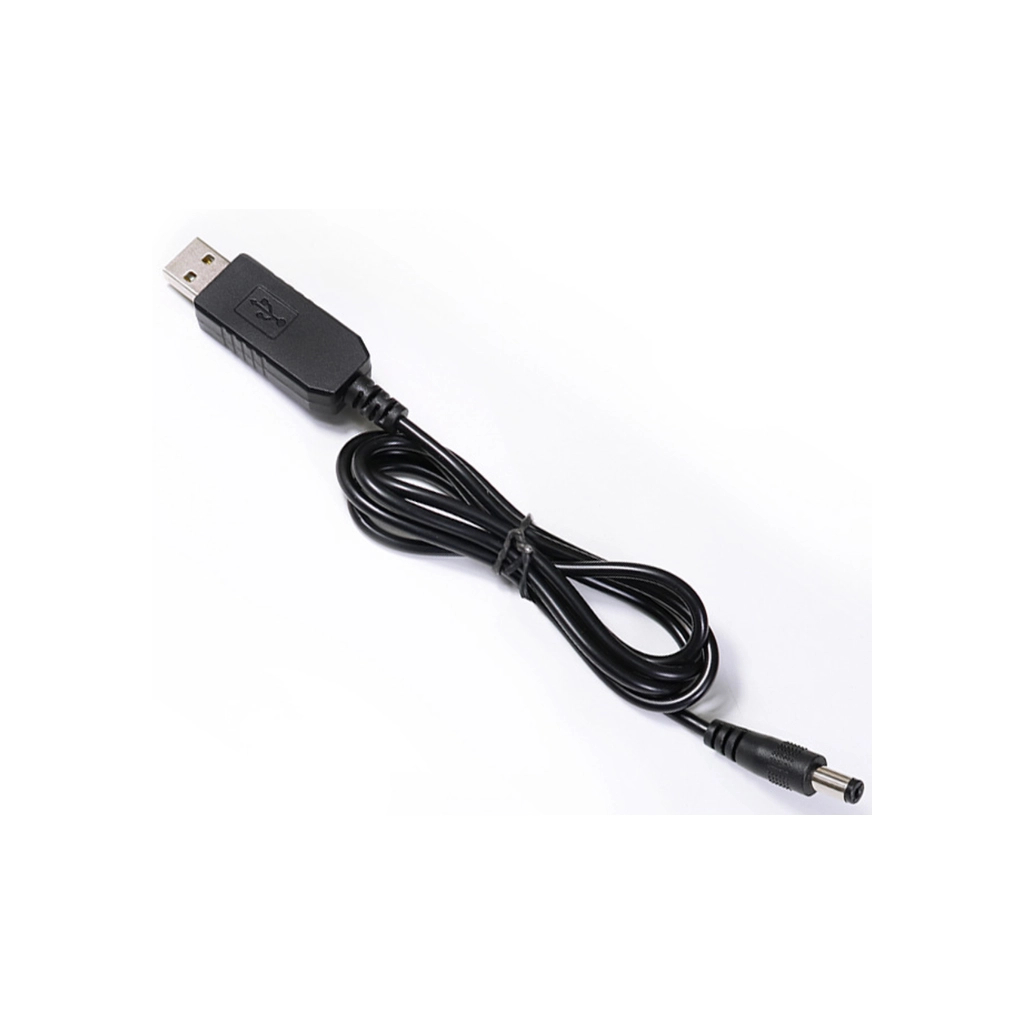 Кабель живлення USB to DC 5.5x2.1mm 12V 1.0m Value (S1016) - picture 2