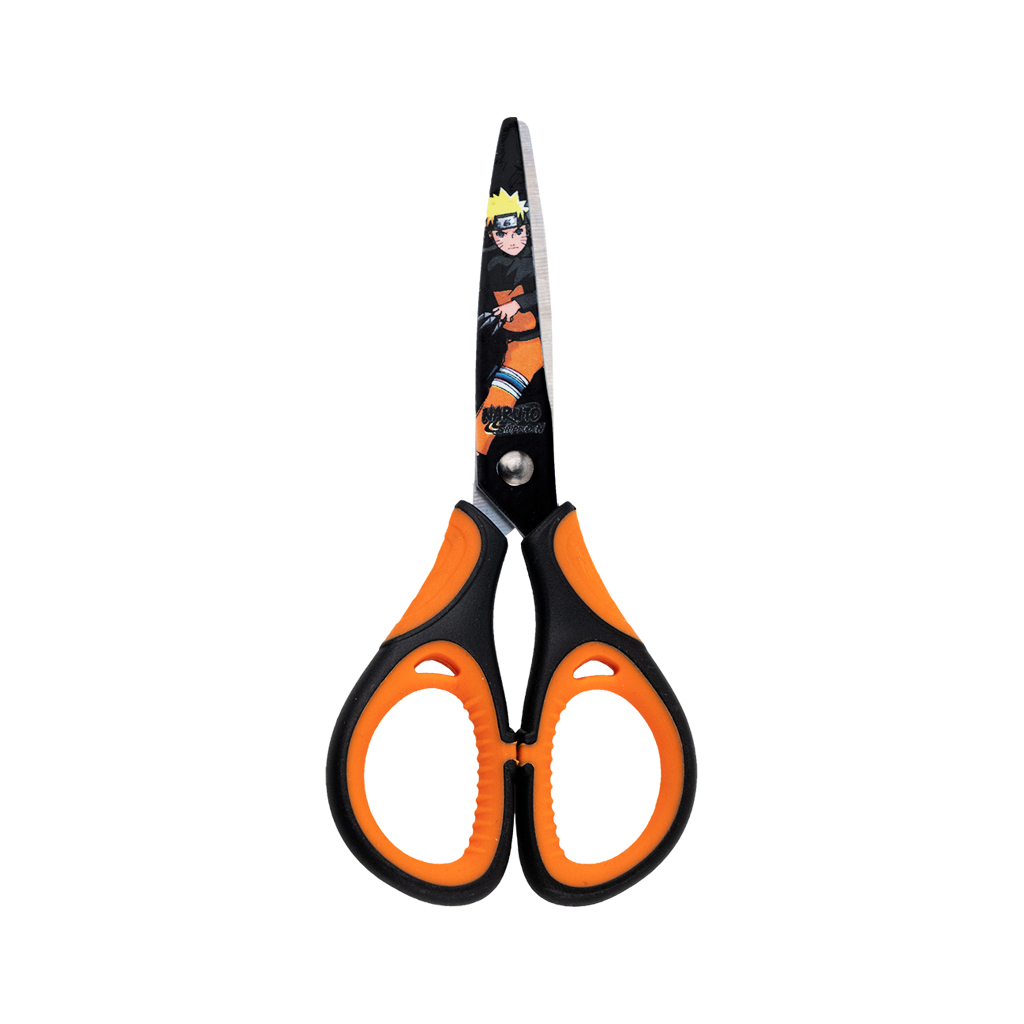 Ножиці Kite дитячі з гумовими вставками і малюнком на лезі Naruto 13 см (NR25-148) - зображення 2