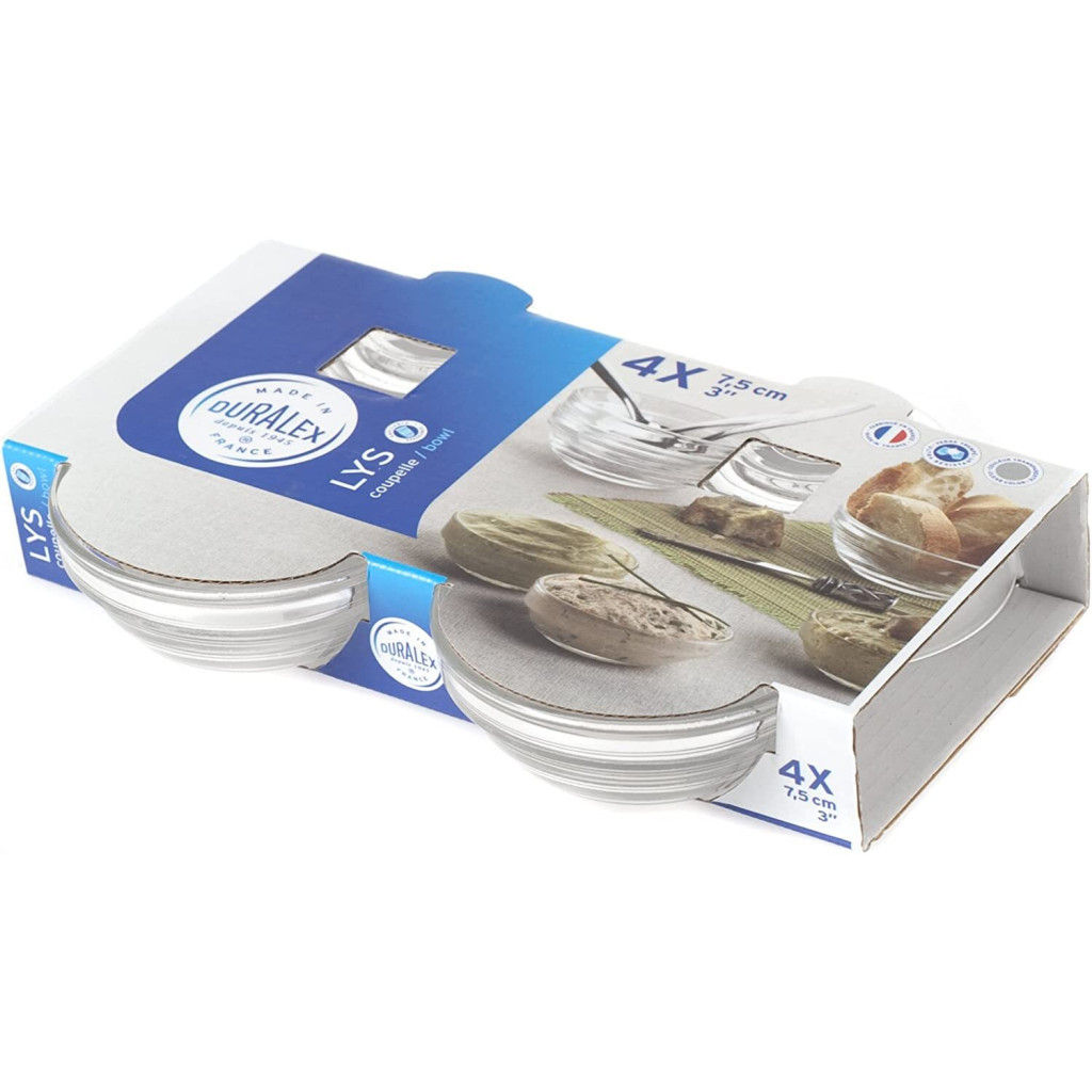 Салатник Duralex Le Gigogne Set 4 шт 70 мл (2021AC04) - зображення 2