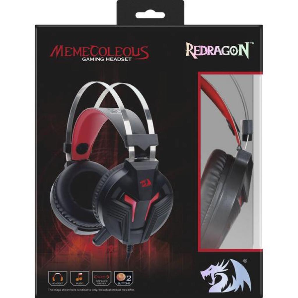 Навушники Redragon Memecoleous Black-Red Vibration (75096) - зображення 3