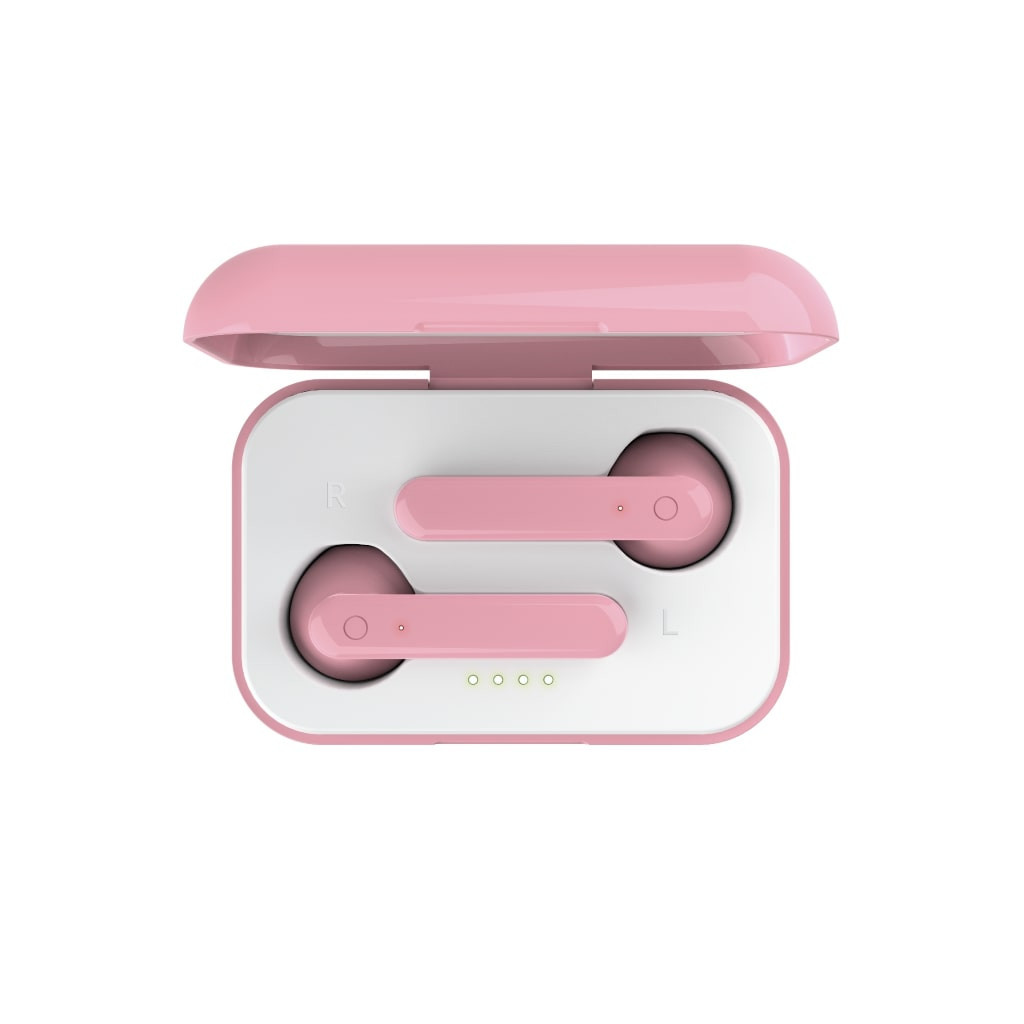 Навушники Trust Primo Touch True Wireless Mic Pink (23782) - зображення 4