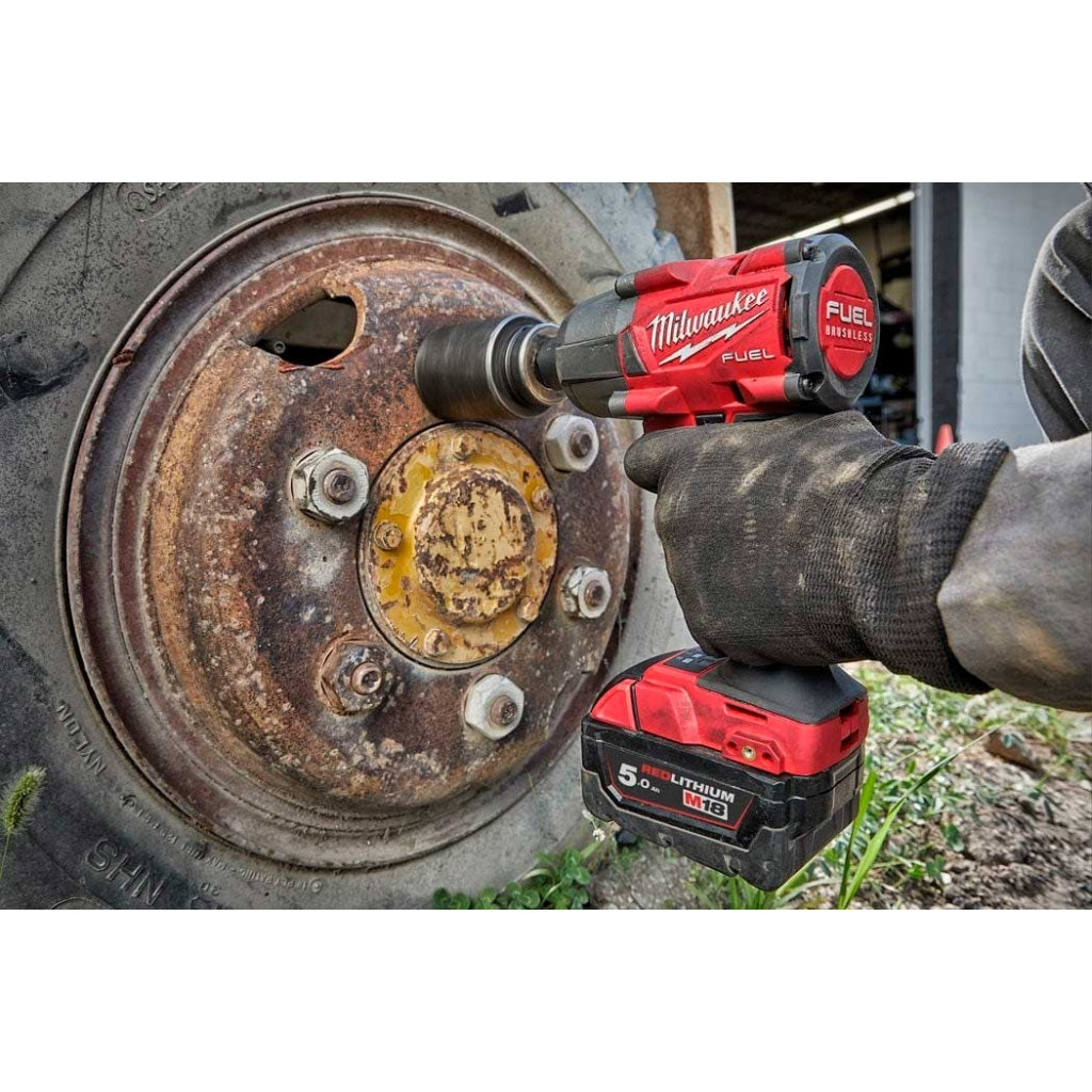 Гайковерт Milwaukee 1/2", M18 FMTIW2F12-0X, 881Нм HD кейс (без АКБ та ЗП) (4933478449) - изображение 6