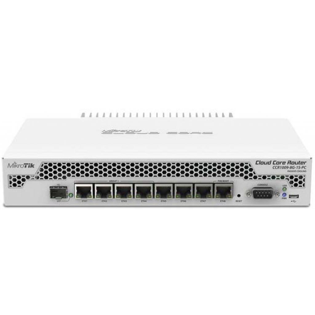 Маршрутизатор Mikrotik CCR1009-8G-1S-PC - зображення 1