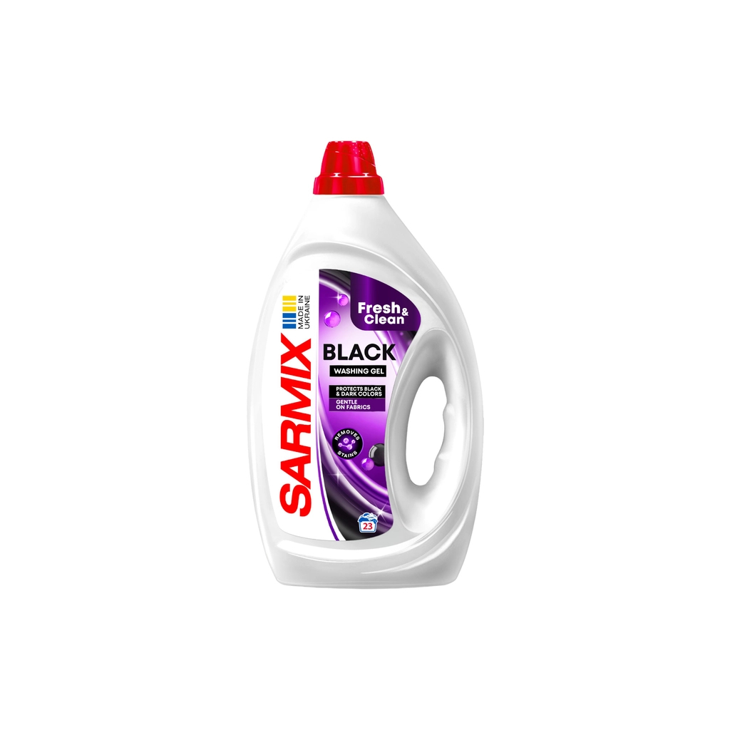 Гель для прання Sarmix Black 900 мл (4820268103970) - зображення 1