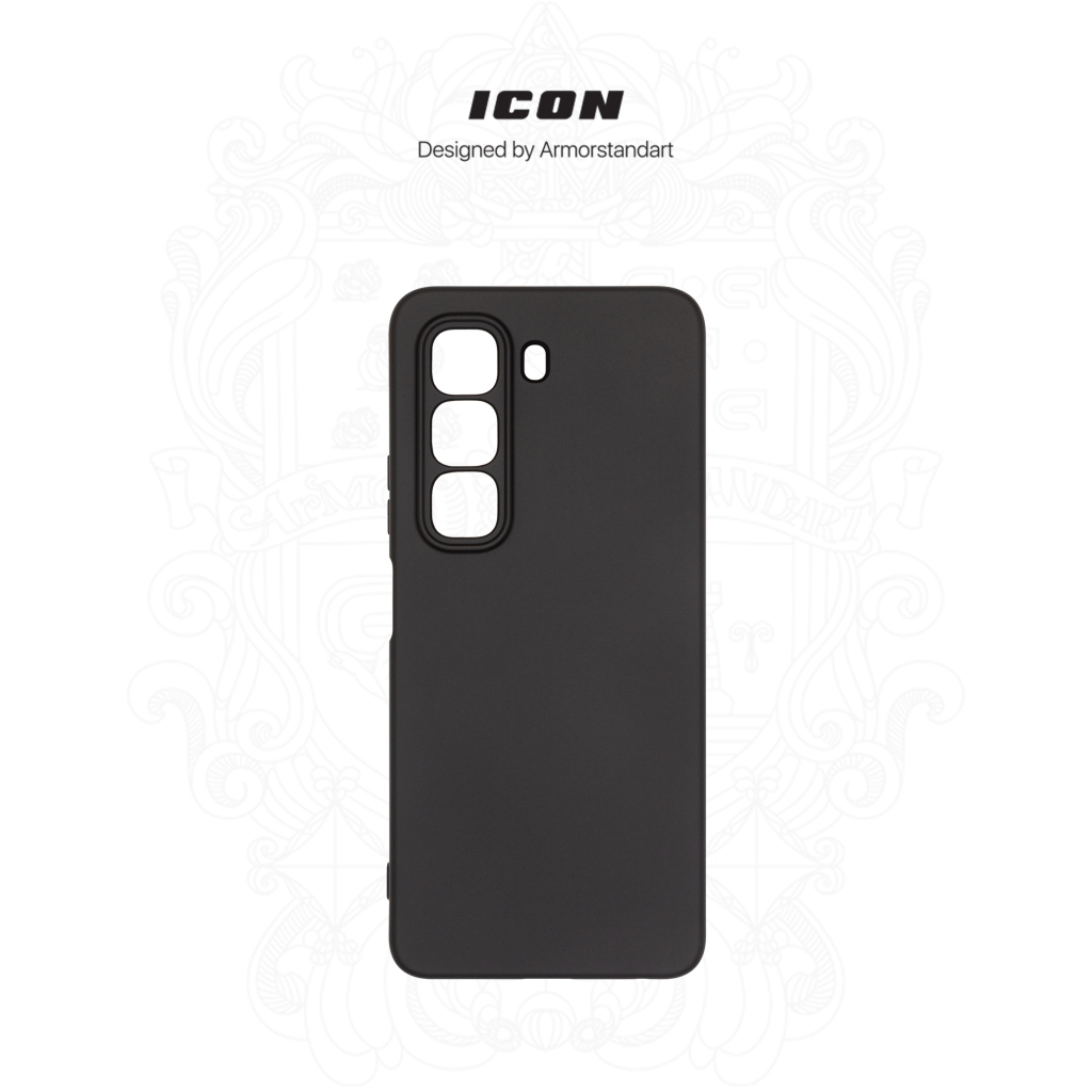 Чохол до мобільного телефона Armorstandart ICON Infinix Hot 50 4G Camera cover Black (ARM80976) - зображення 3