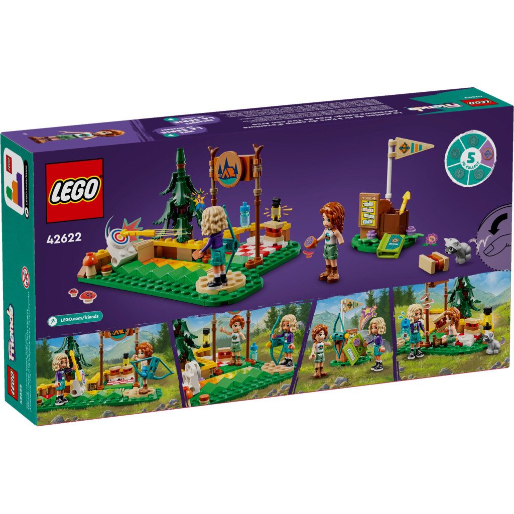 Конструктор LEGO Friends Стрільбище у пригодницькому таборі (42622) - зображення 6