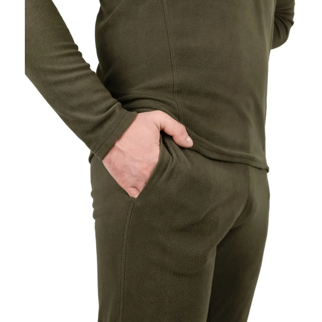 Комплект термобілизни Tribe Microfleece оливковий XL (T-KA-0015-olive-XL) - зображення 5