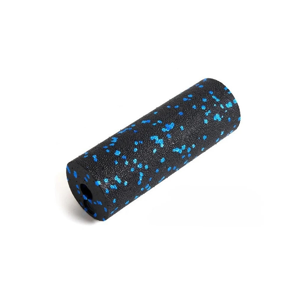 Масажний ролик PowerPlay PP-4346 Mini EPP Foam Roller 15x5,3см Чорно/Синій (PP_4346_Blue_(15*5)) - зображення 1