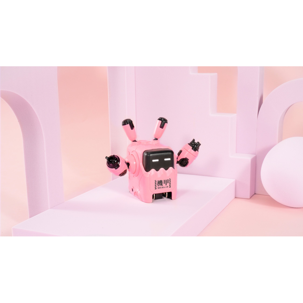 Зарядний пристрій GravaStar Delta35 35Вт 2XUSB-C Pink (GRAVASTARA35_PNK_EUK) - зображення 6