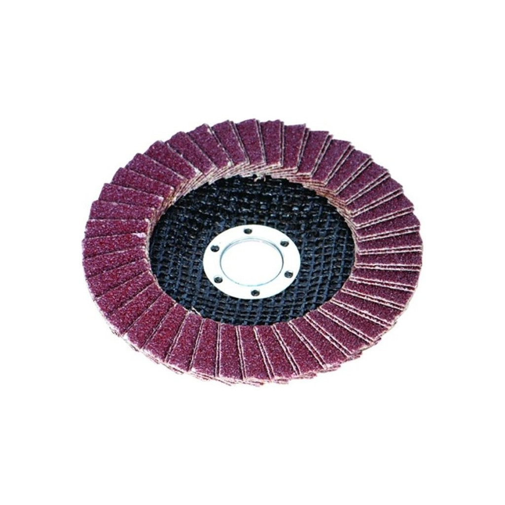 Круг зачистний Sigma пелюстковий торцевий Т27 (прямий) 125мм P150 (9172151) - зображення 1