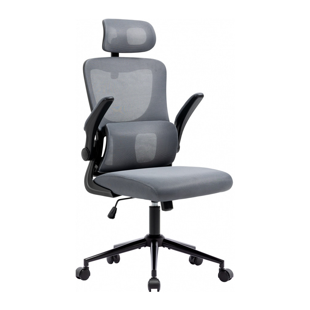 Офісне крісло GT Racer X-5728 Black/Gray - зображення 2