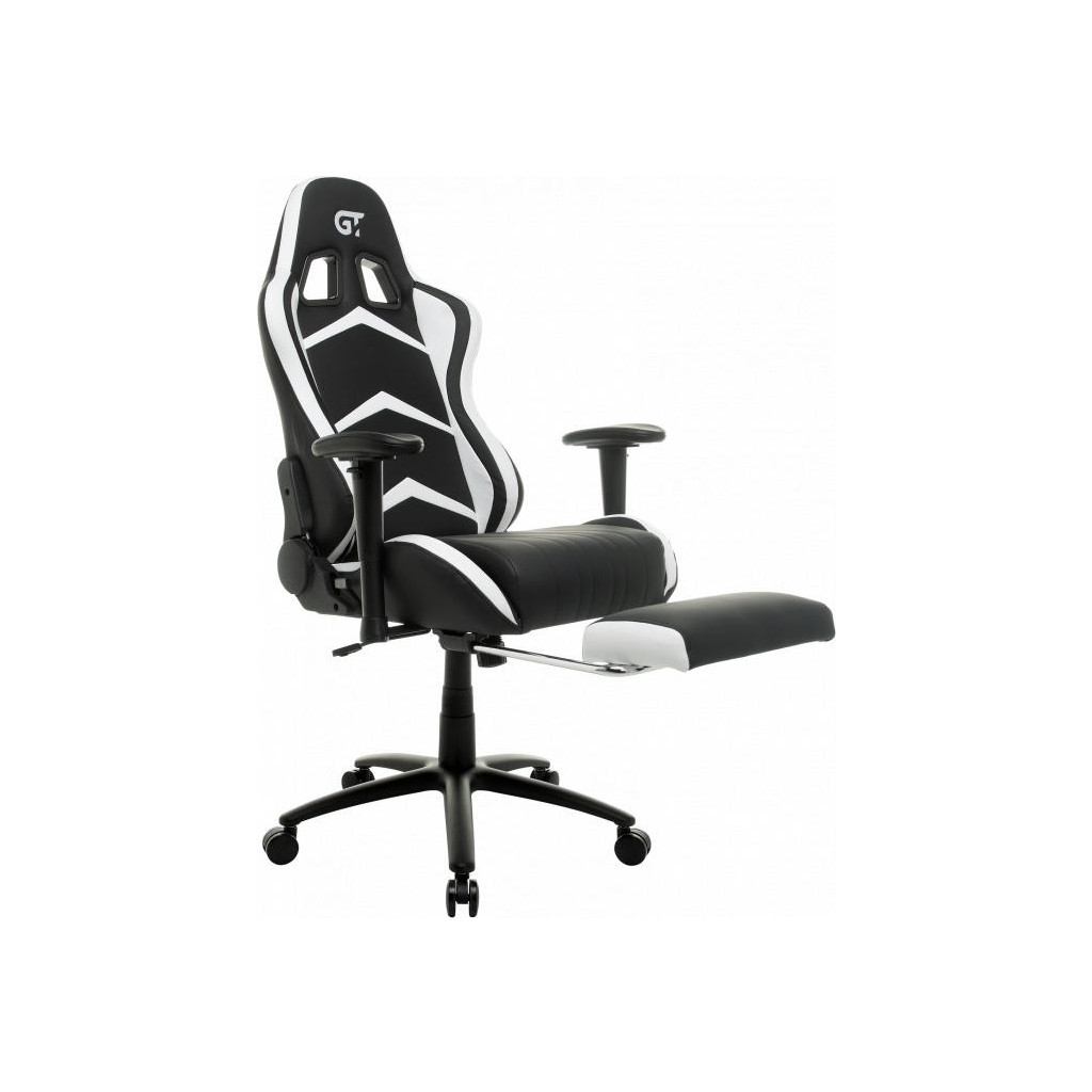Крісло ігрове GT Racer X-2534-F Black/White - зображення 7