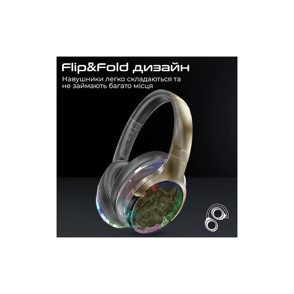 Навушники Promate TransTune Gun Metal (transtune.gunmetal) - зображення 8