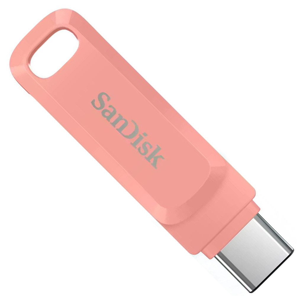 USB флеш накопичувач SanDisk 64GB Ultra Dual Drive Go Type-C Peach (SDDDC3-064G-G46PC) - зображення 1