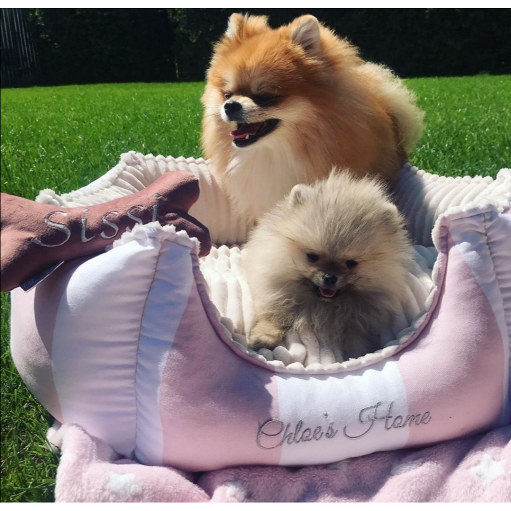 Лежак для тварин Chloe's Home Monte Carlo S рожевий (CLH0069) - зображення 2