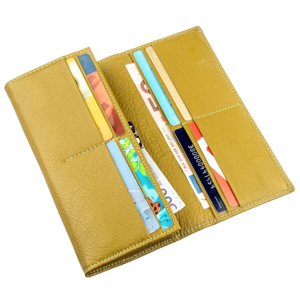 Гаманець ST Leather Гірчичний (18871) - зображення 4