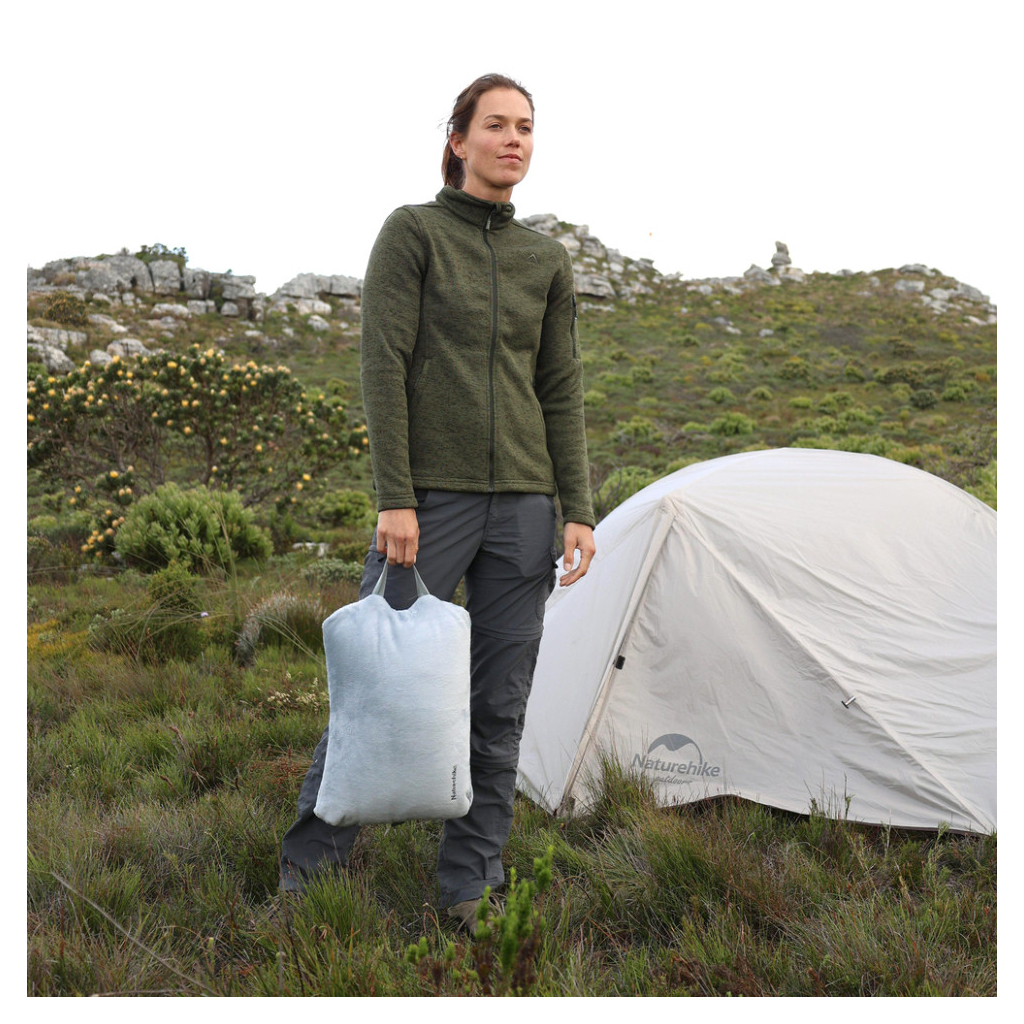 Спальний мішок Naturehike CNK2300SD022, світло-сірий (6976507667333) - зображення 5