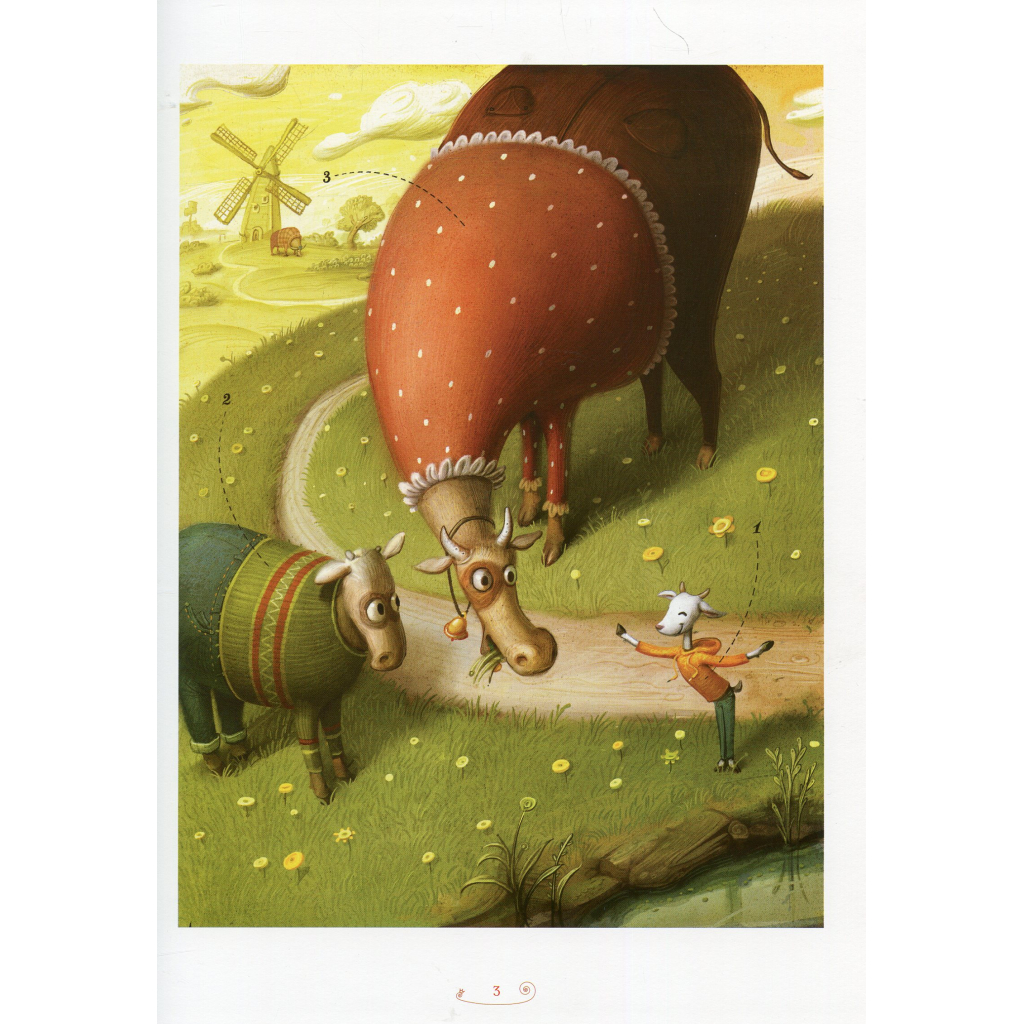 Книга Велика ілюстрована книга казок А-ба-ба-га-ла-ма-га (9786175851203) - зображення 5