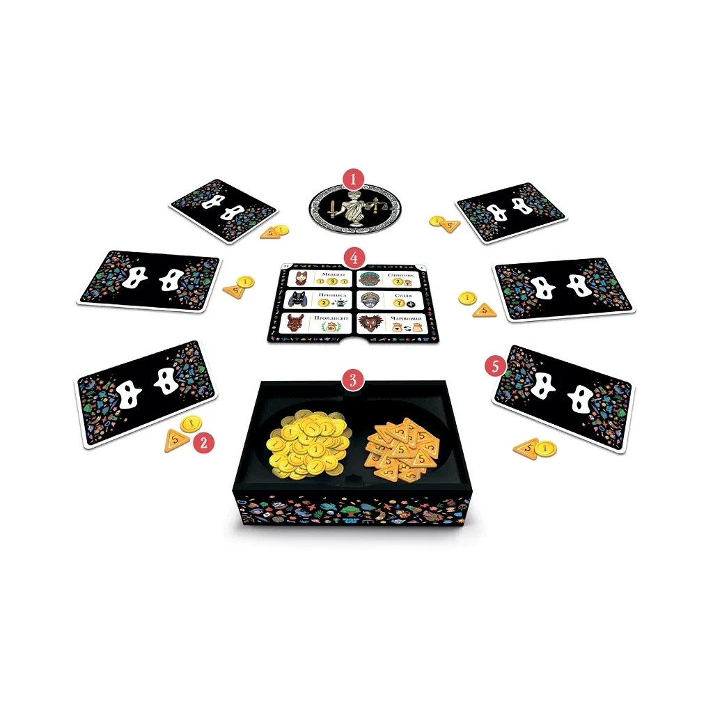 Настільна гра Lord of Boards Маскарад (Mascarade 2nd edition) (LOB2307UA) - изображение 2