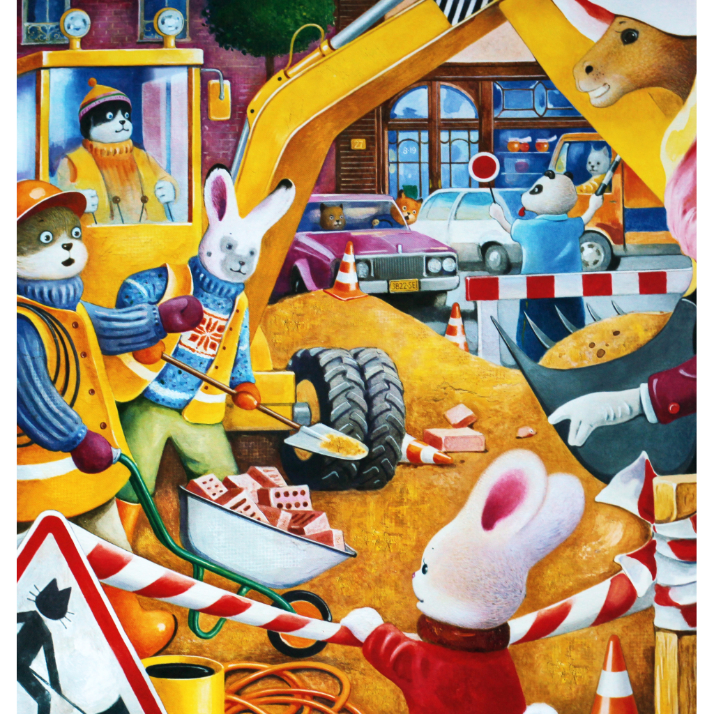 Книга Велике місто, маленький зайчик, або Мед для мами - Іван Малкович, Софія Ус А-ба-ба-га-ла-ма-га (9789667047542) - зображення 3