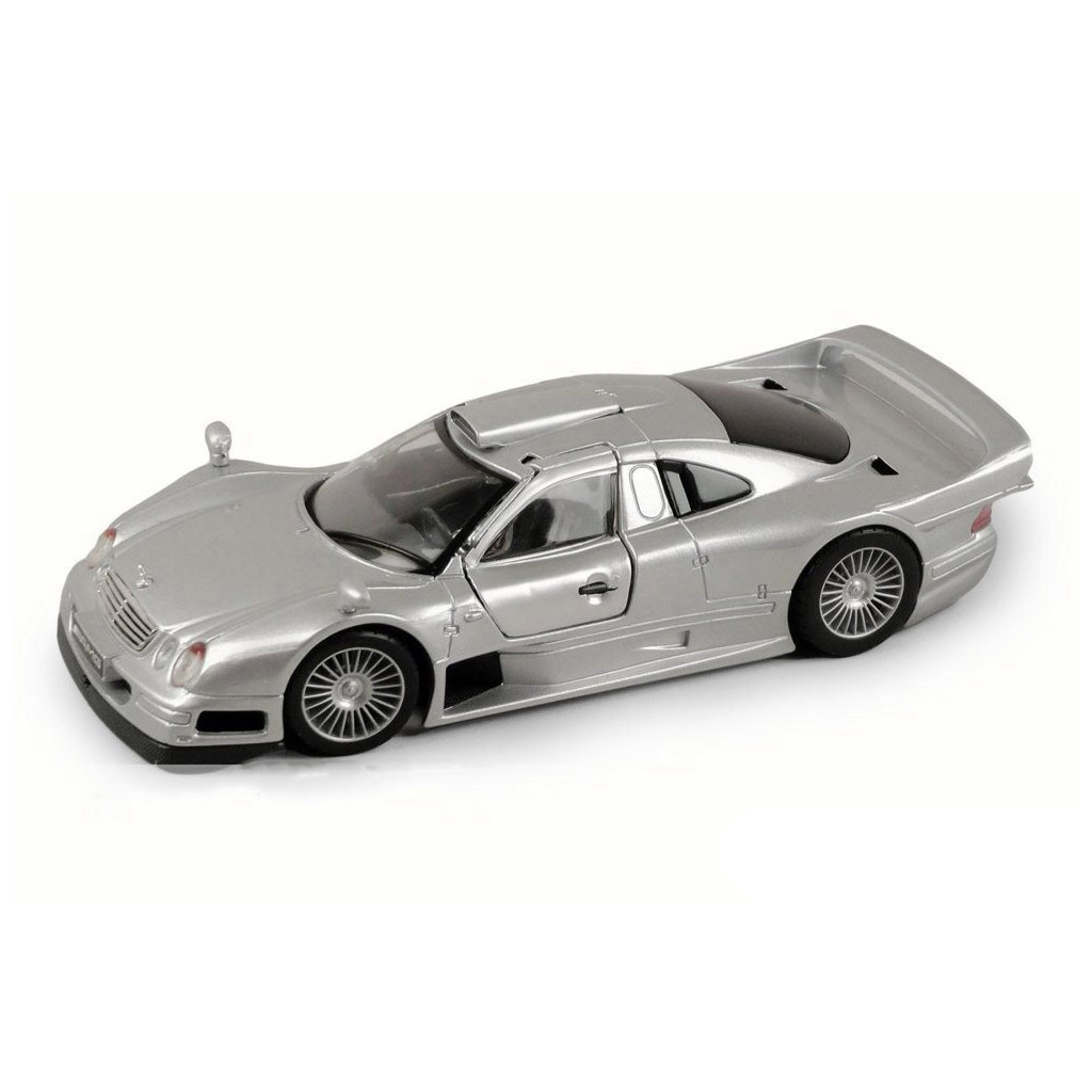 Машина Maisto Mercedes CLK-GTR street version (1:26) сріблястий (31949 silver) - зображення 1
