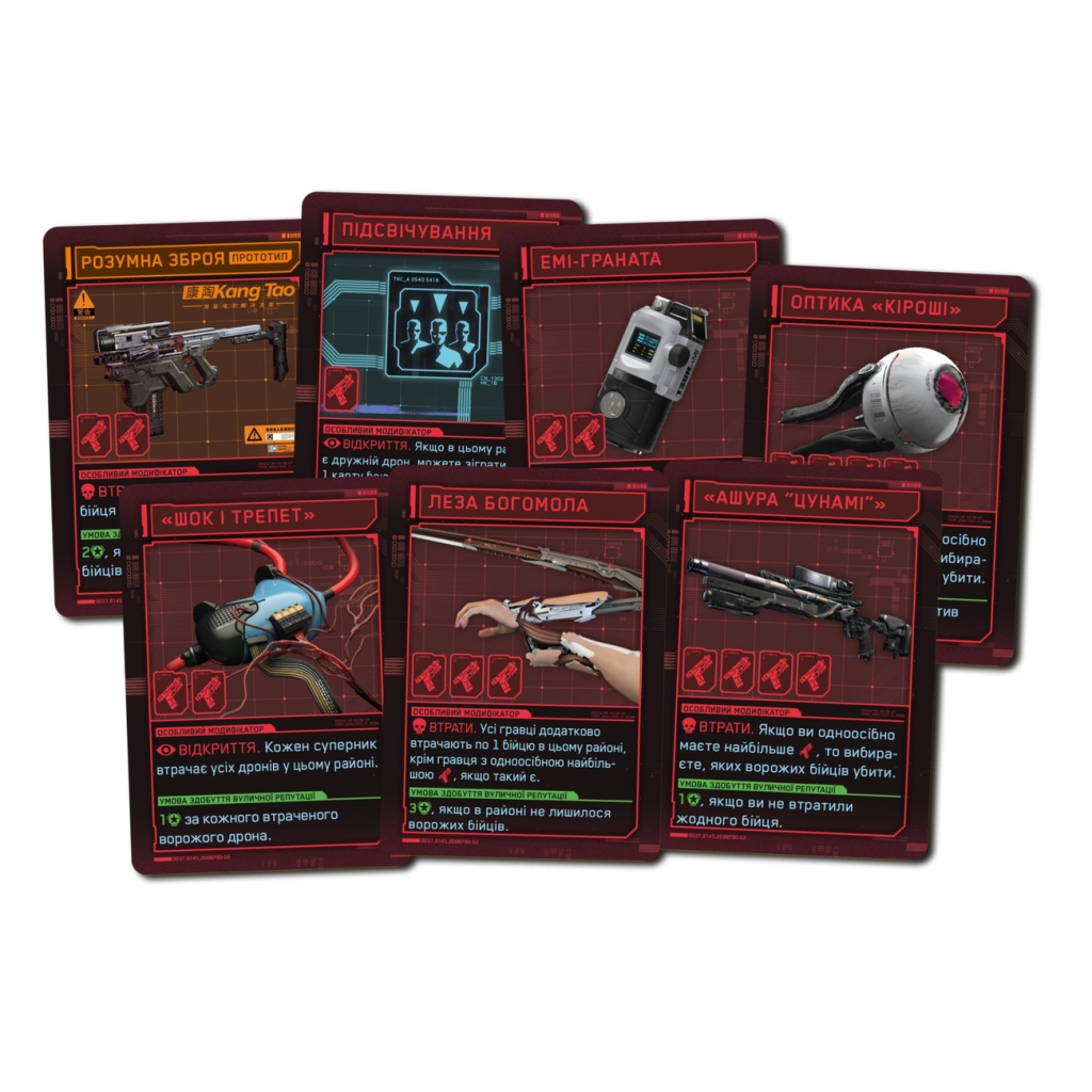 Настільна гра Geekach Games Cyberpunk 2077. Банди Найт-Сіті (Gangs of Night City) (укр.) (GKCH228nc) - зображення 6