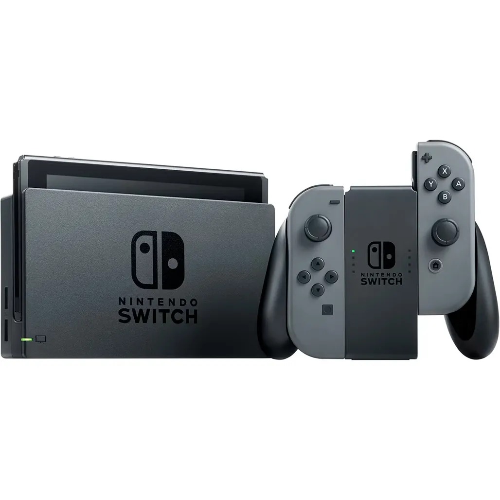 Ігрова консоль Nintendo Switch V2 HAC-001(01) Gray_JP - изображение 2