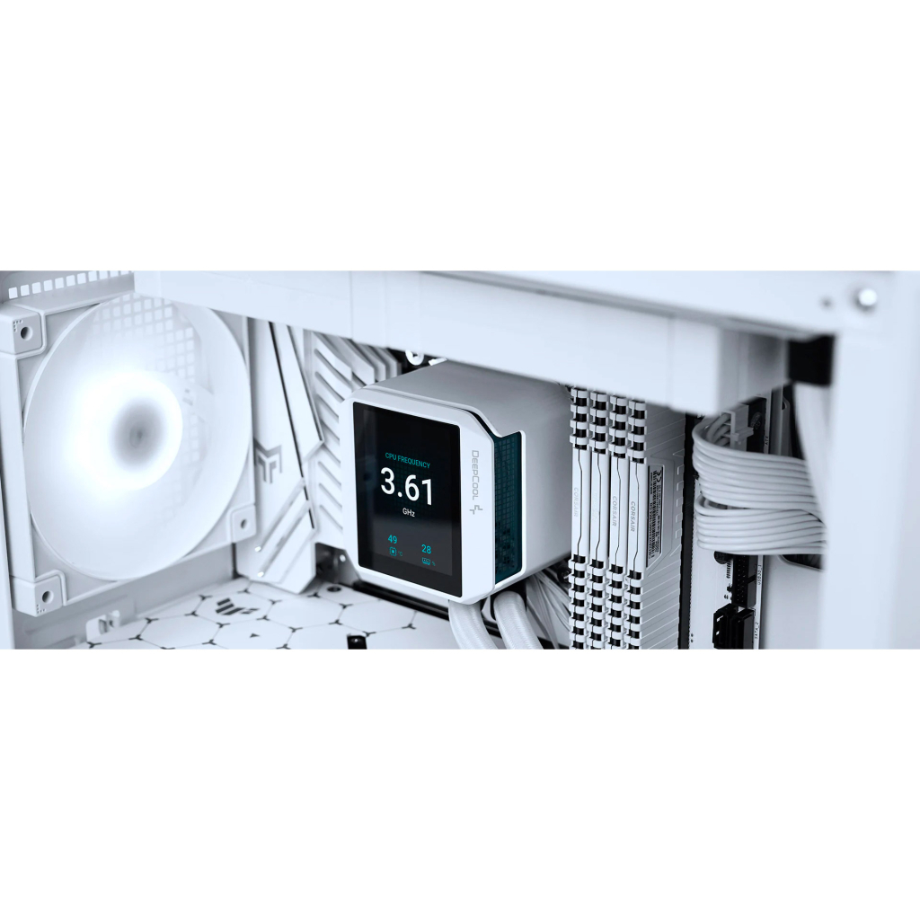 Система рідинного охолодження Deepcool Mystique 240 White (R-LX240-WHDSNMP-G-1) - зображення 9