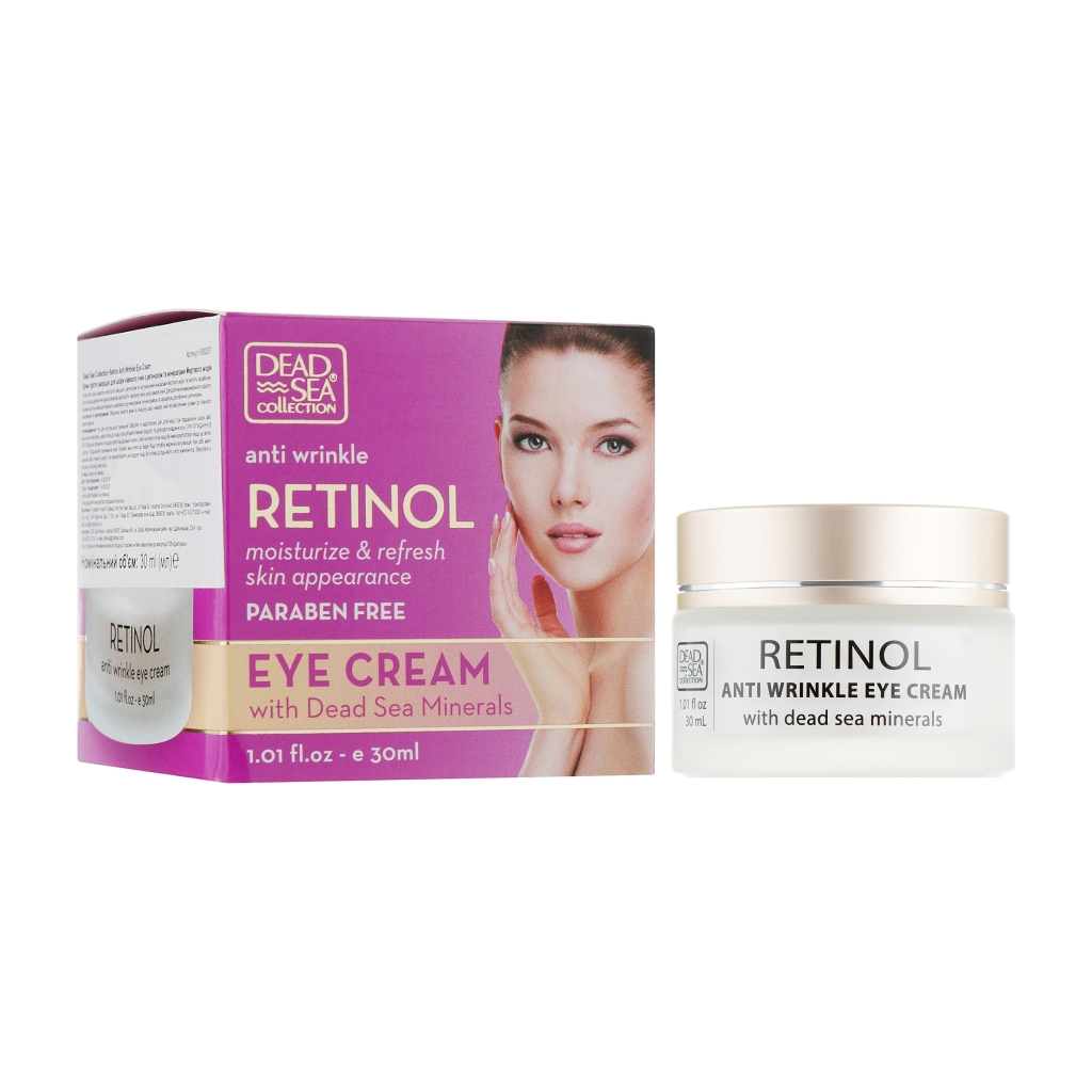Крем для шкіри навколо очей Dead Sea Collection з ретинолом і мінералами Мертвого моря 30 мл (830668009257) - зображення 2