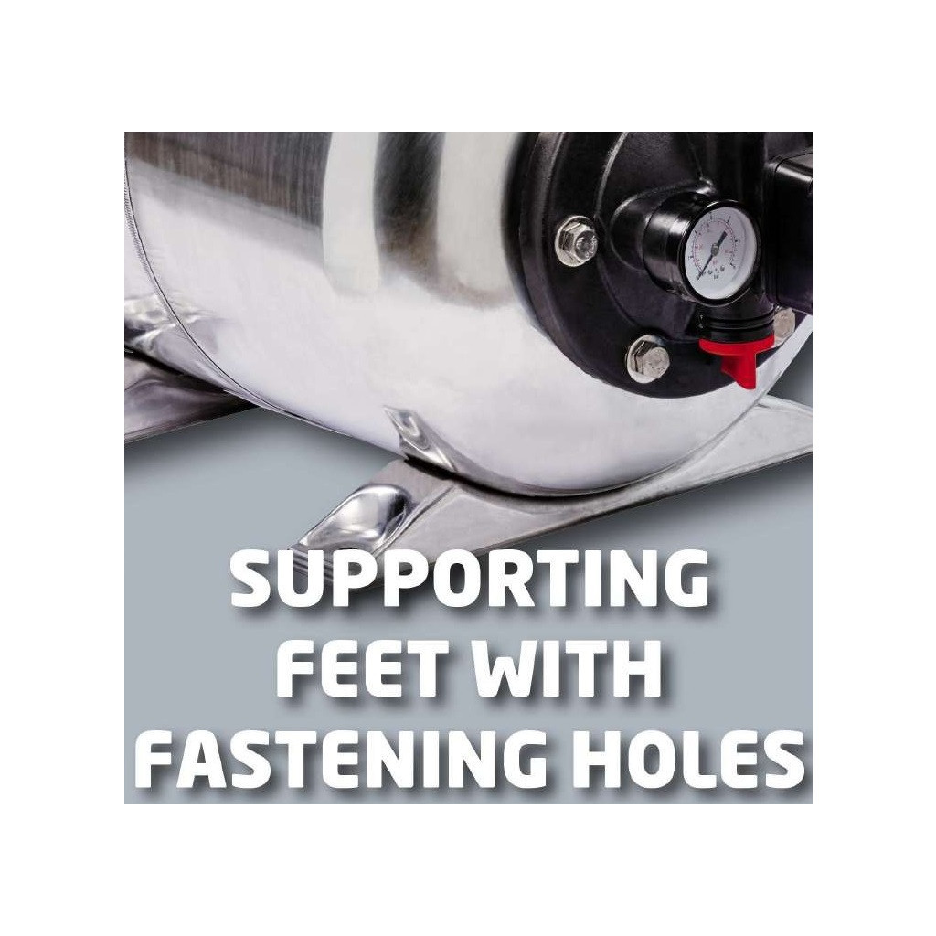 Насосна станція Einhell GC-WW 1250 NN, 1200 Вт, 5000 л/год, бак 20л (4173490) - зображення 3