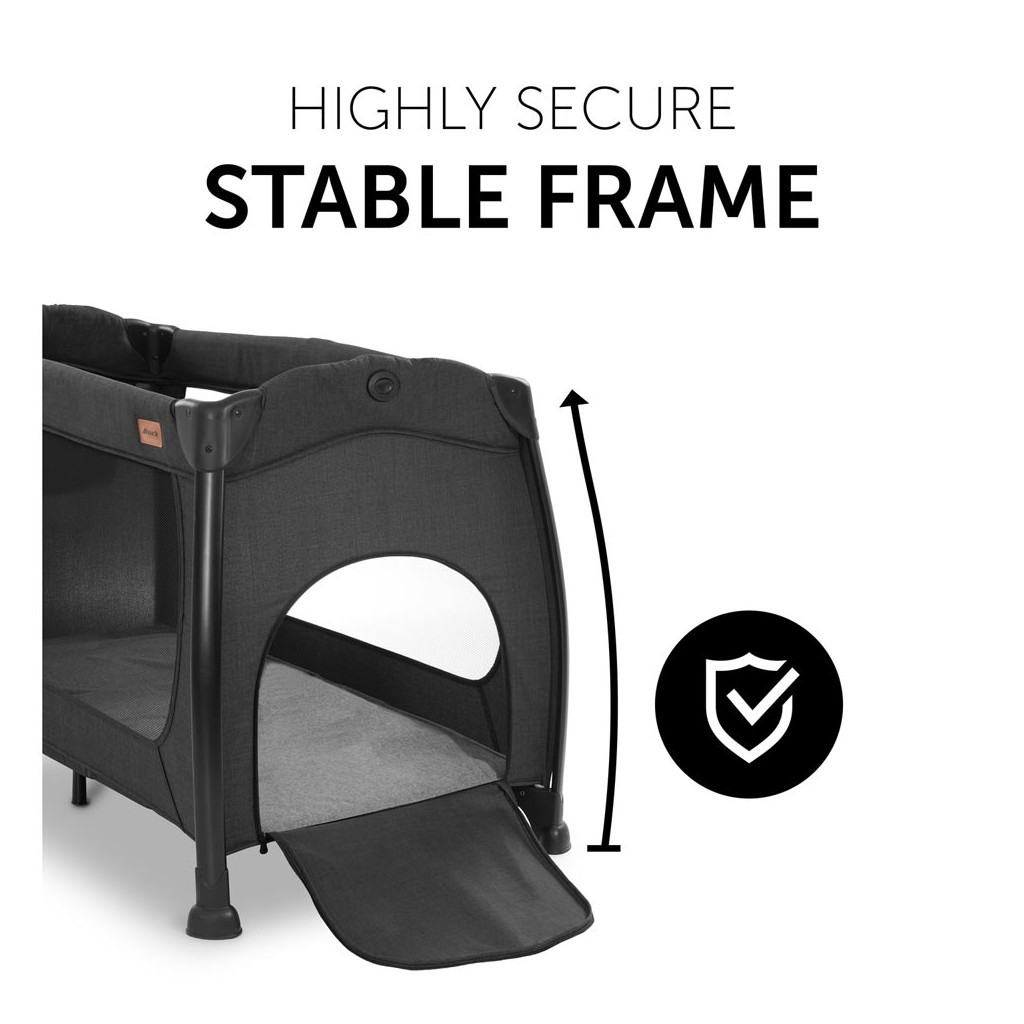 Дитячий манеж Hauck Play N Relax Melange Black (60010-8) - зображення 9