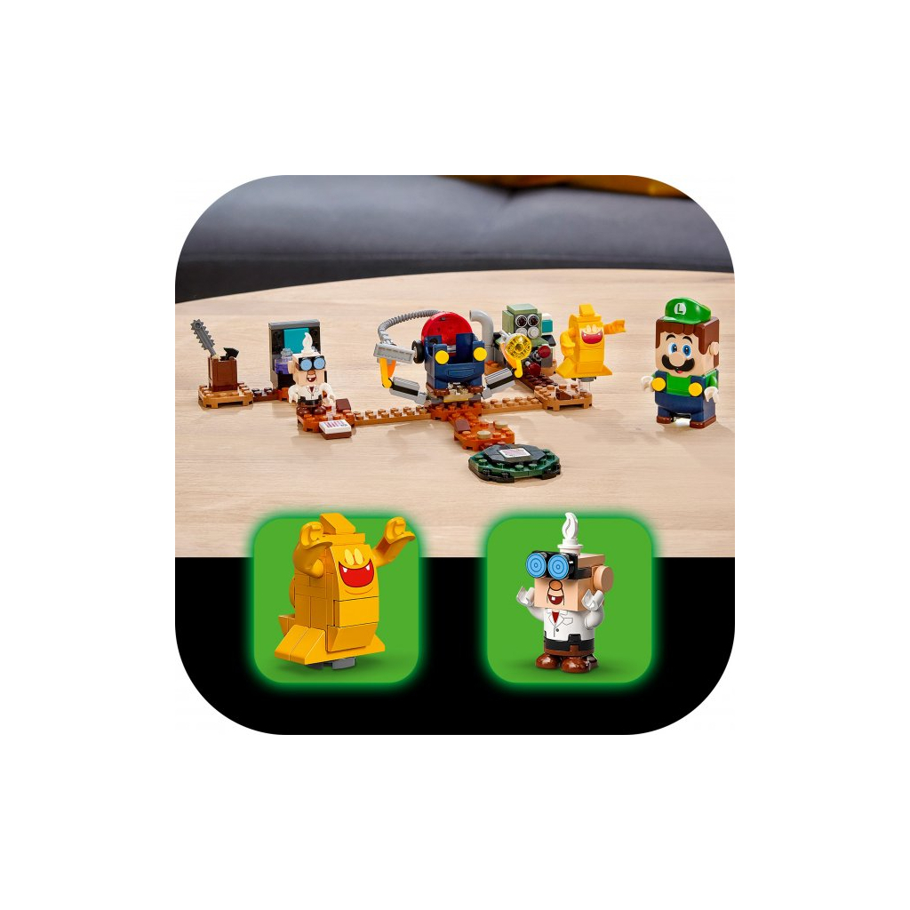Конструктор LEGO Super Mario Лабораторія та Полтергейс Маєток Луїджі (71397) - зображення 7
