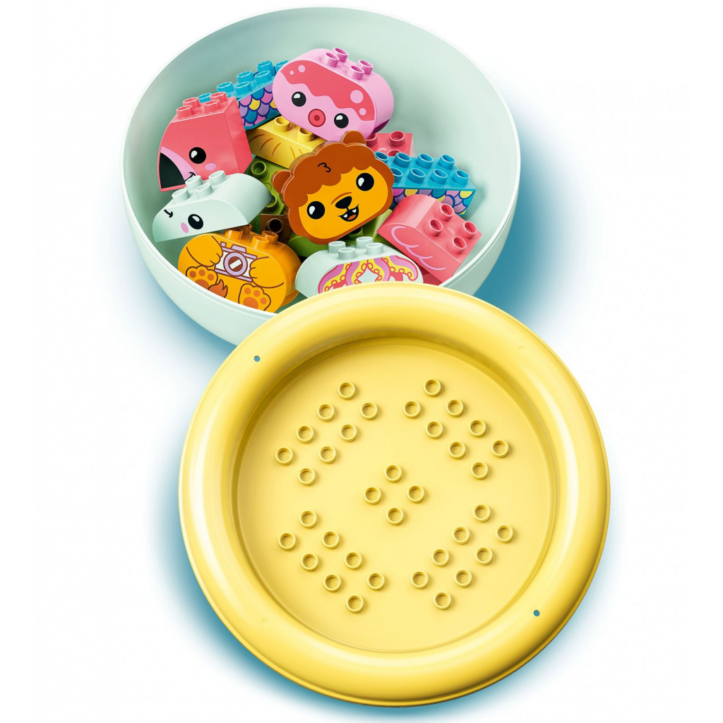 Конструктор LEGO DUPLO My First Веселе купання: Плаваючий острів з тваринами (10966) - зображення 6