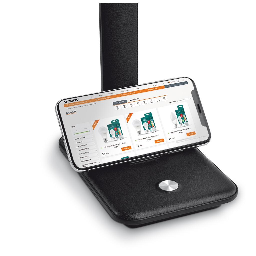 Настільна лампа TITANUM LED 10W 3000-6500K 220V (TLTF-009B) - зображення 5