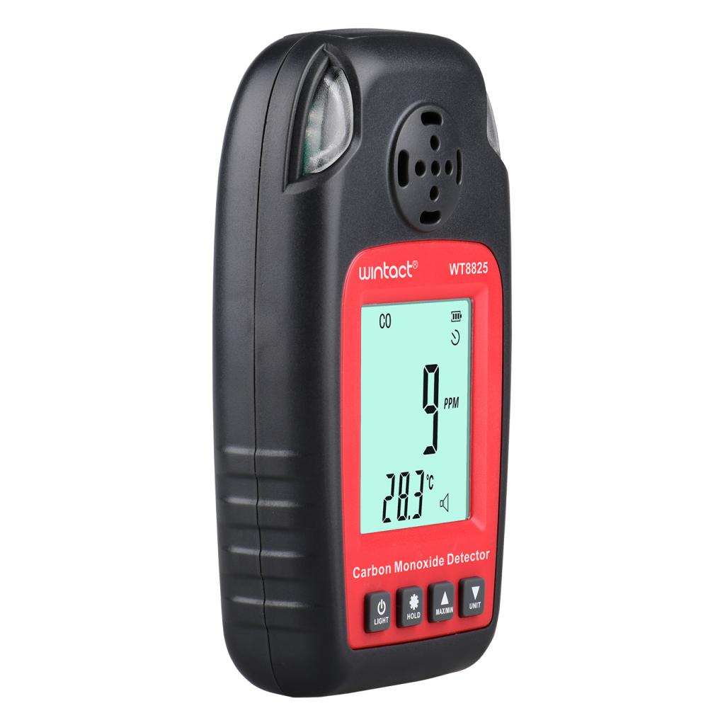 Газоаналізатор Wintact СО + термометр (0-1000 ppm, 0-50C) (WT8825) - зображення 2